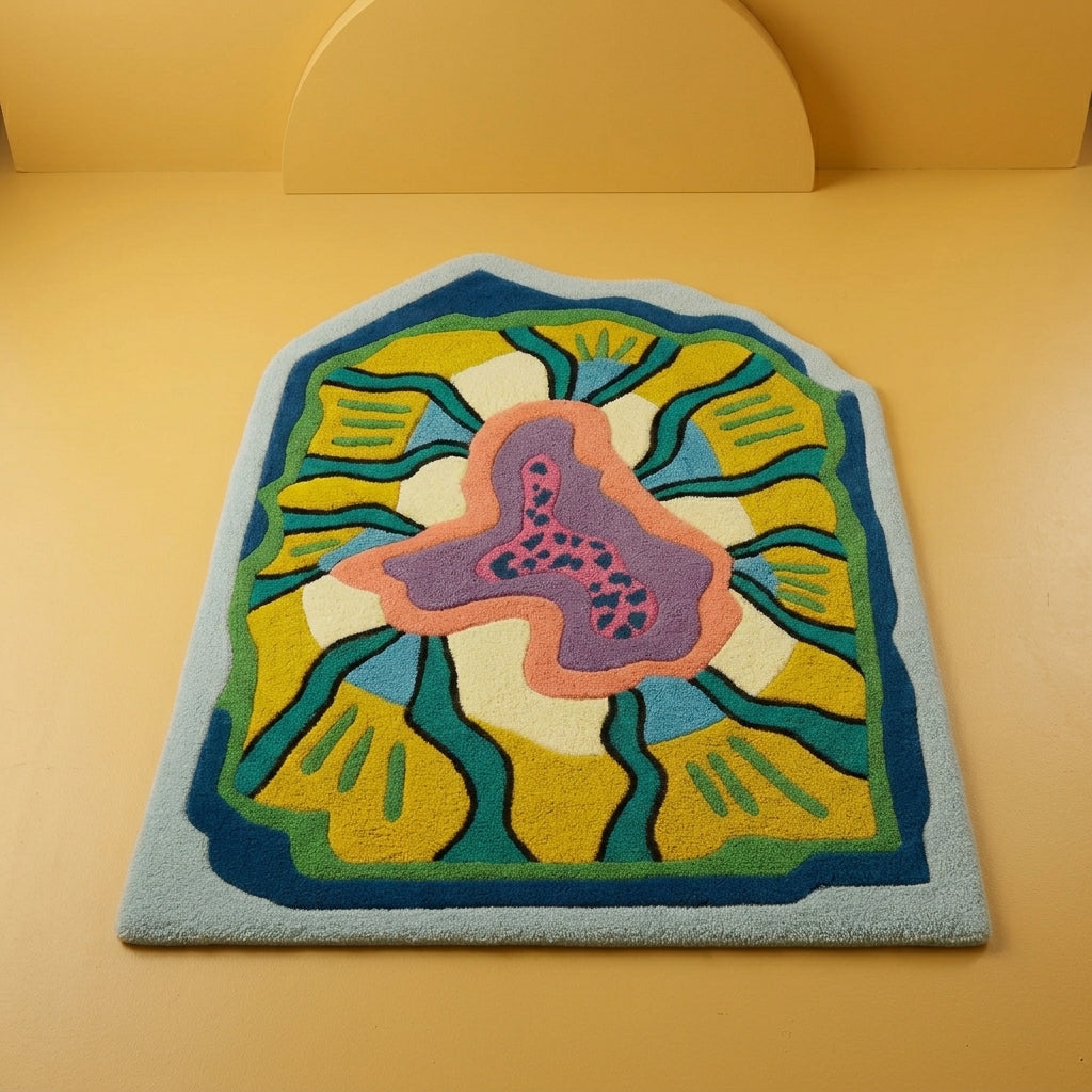 Prism Petal Abstract Floor Rug by Just Rugs