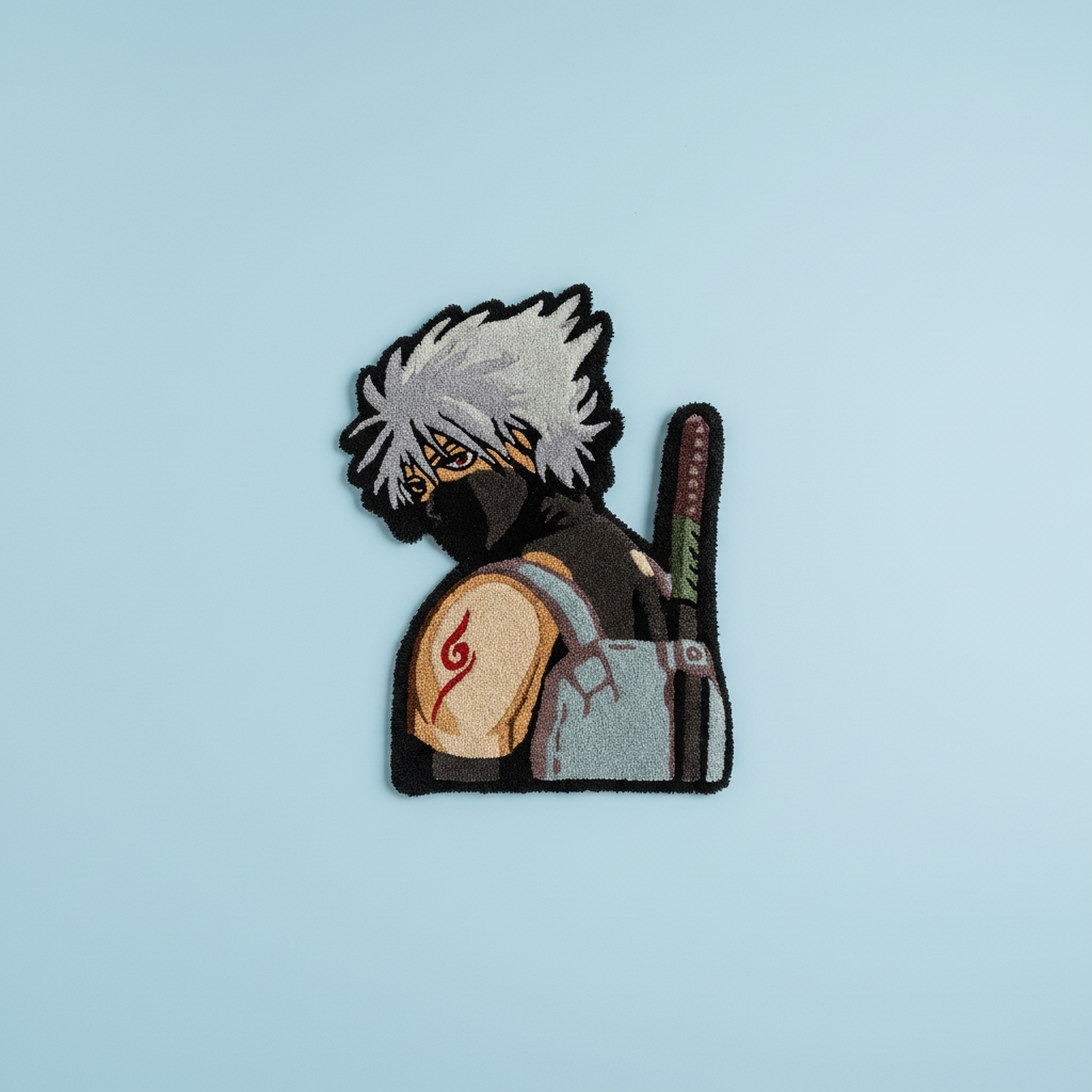 Anbu Kakashi Hand-Tufted Rug
