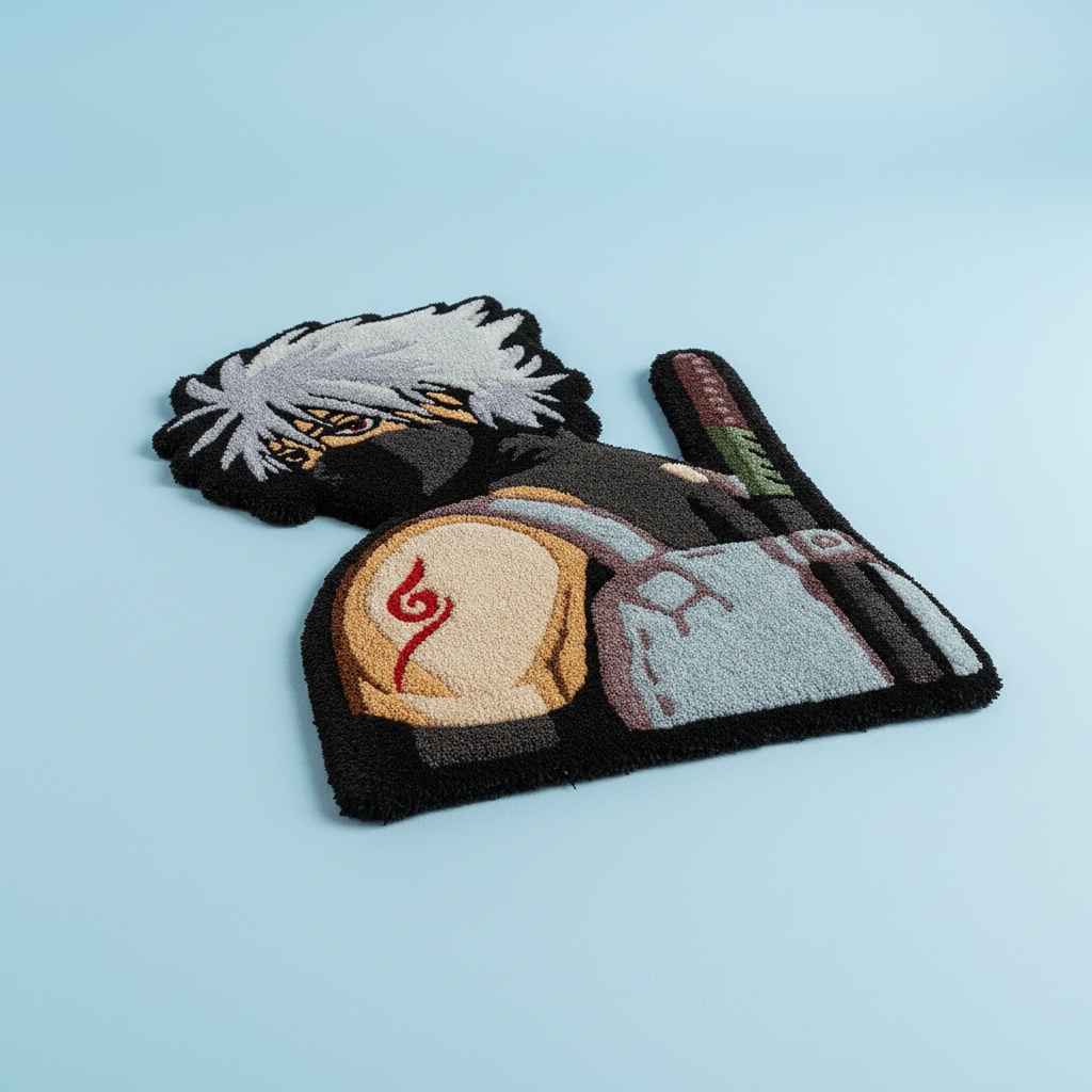 Anbu Kakashi Hand-Tufted Rug