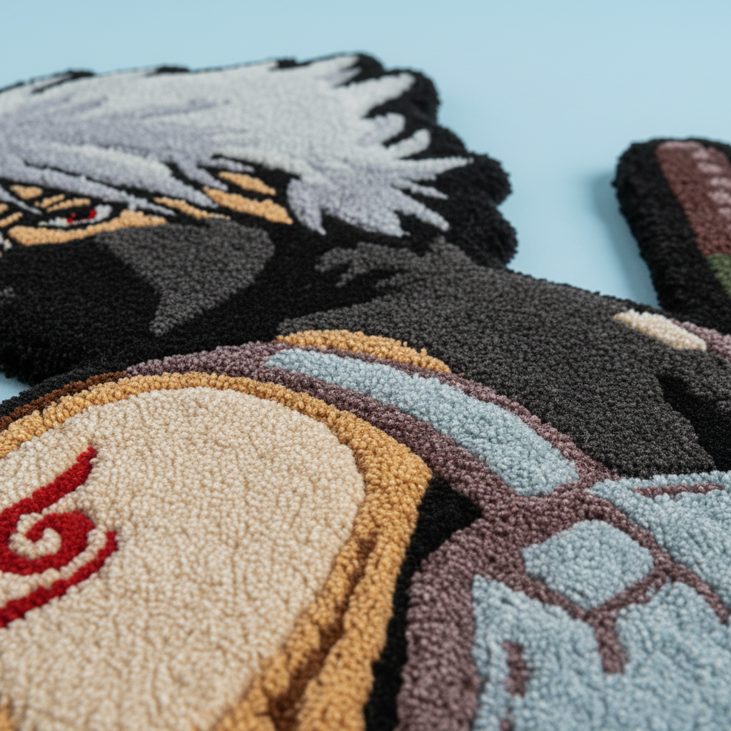 Anbu Kakashi Hand-Tufted Rug