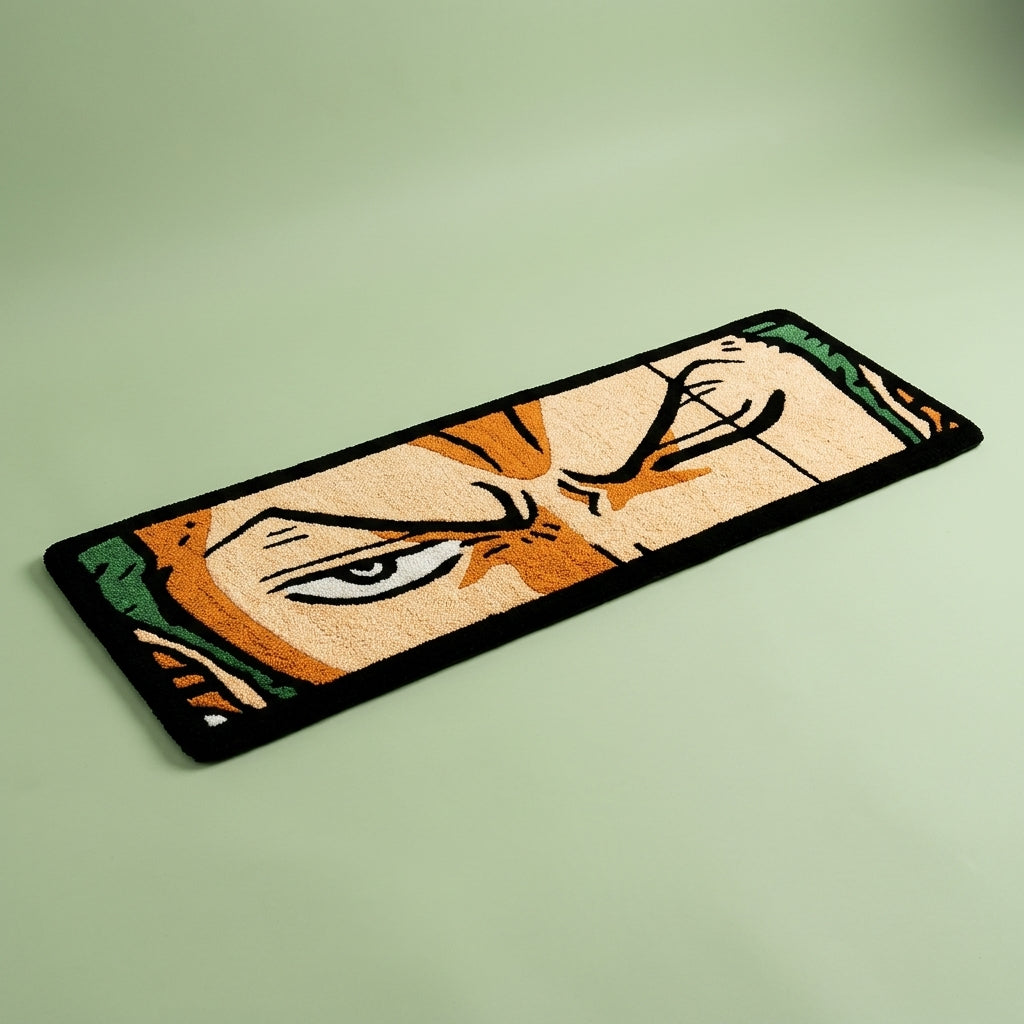 Roronoa Zoro One Piece Hand-Tufted Rug