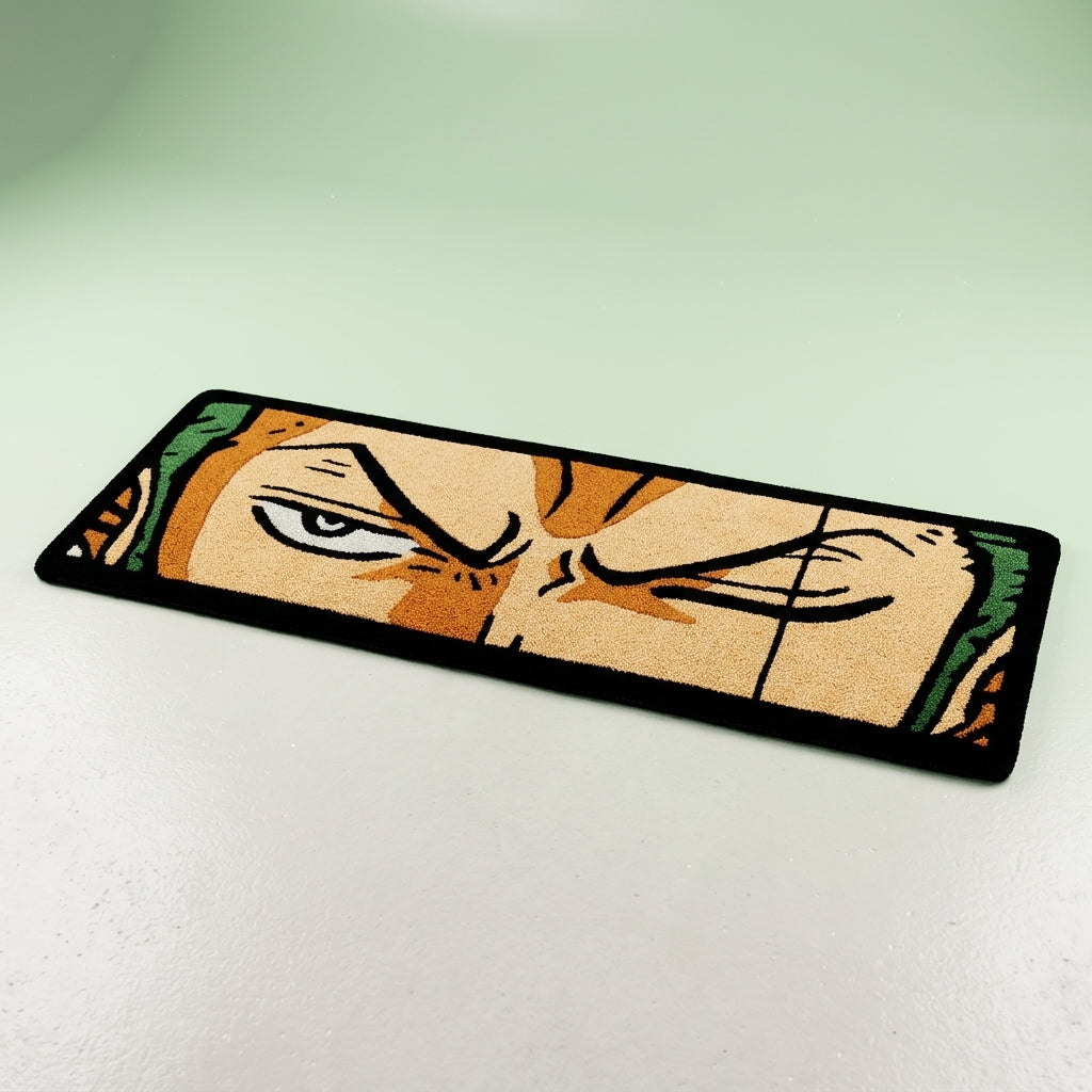 Roronoa Zoro One Piece Hand-Tufted Rug