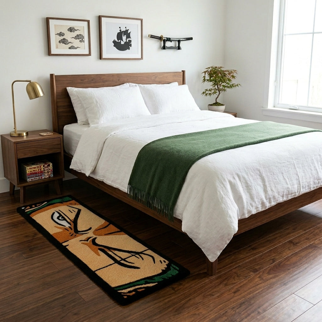Roronoa Zoro One Piece Hand-Tufted Rug