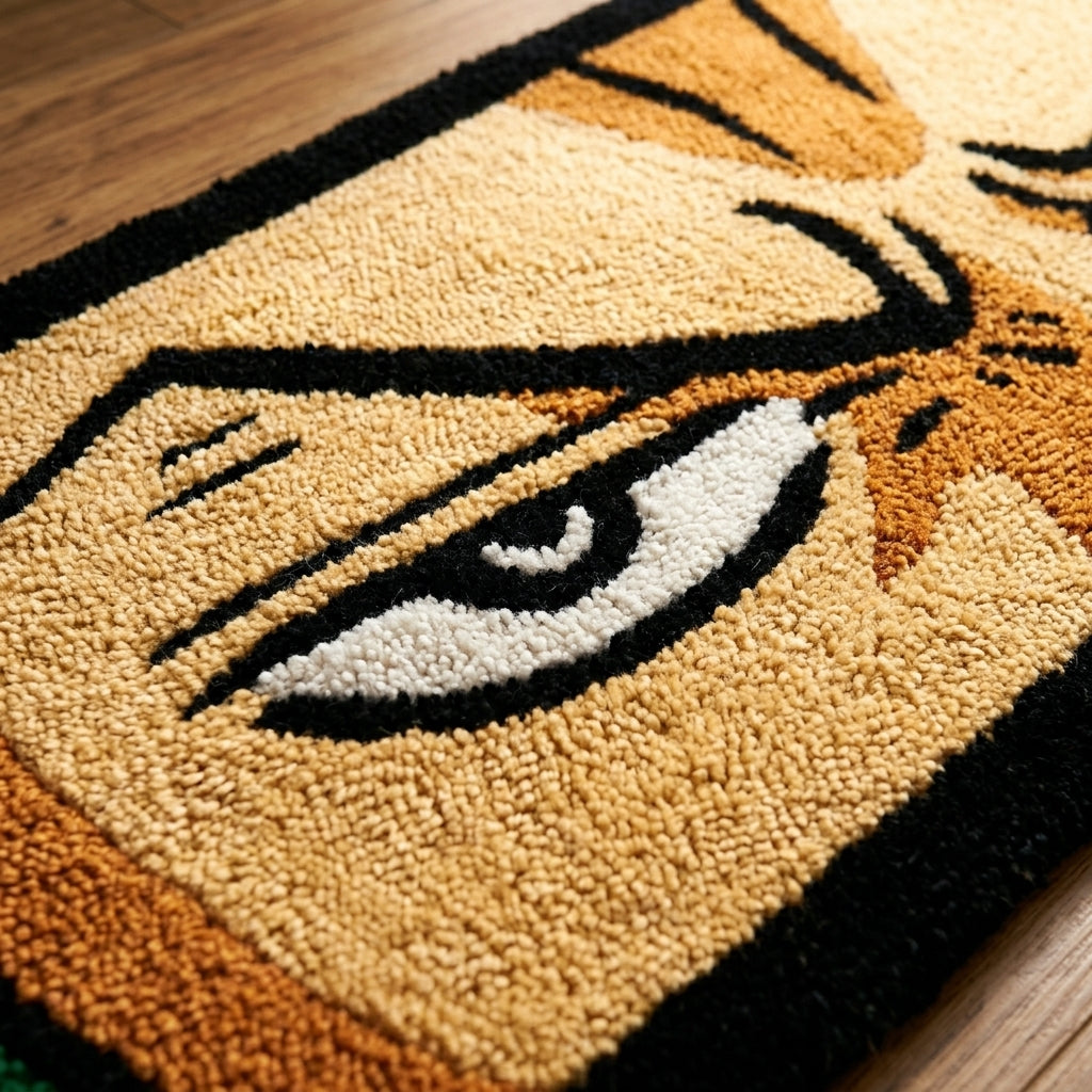 Roronoa Zoro One Piece Hand-Tufted Rug