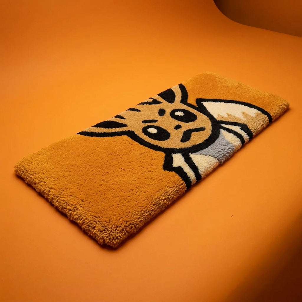 Eevee Pokemon Keyboard Rug