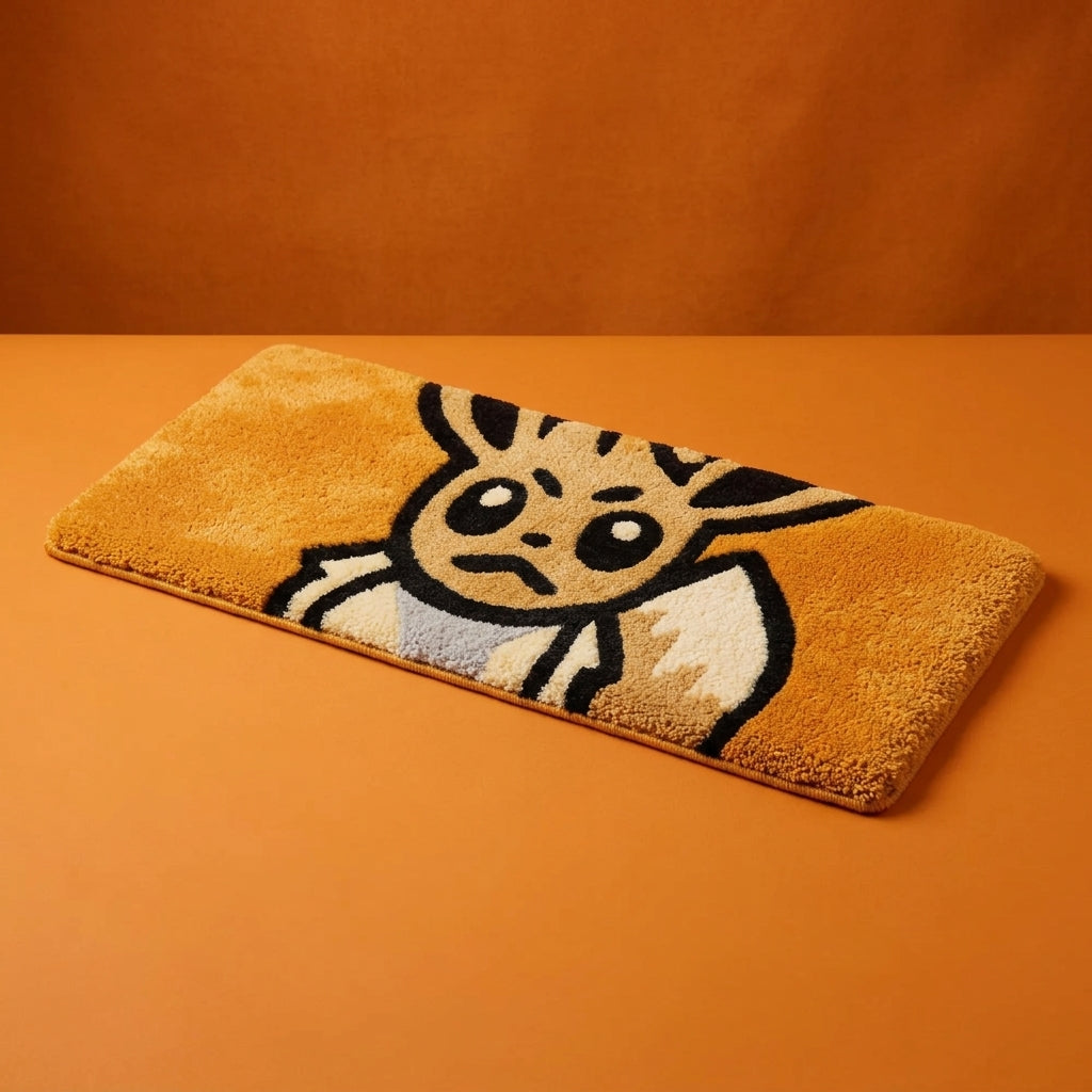 Eevee Pokemon Keyboard Rug
