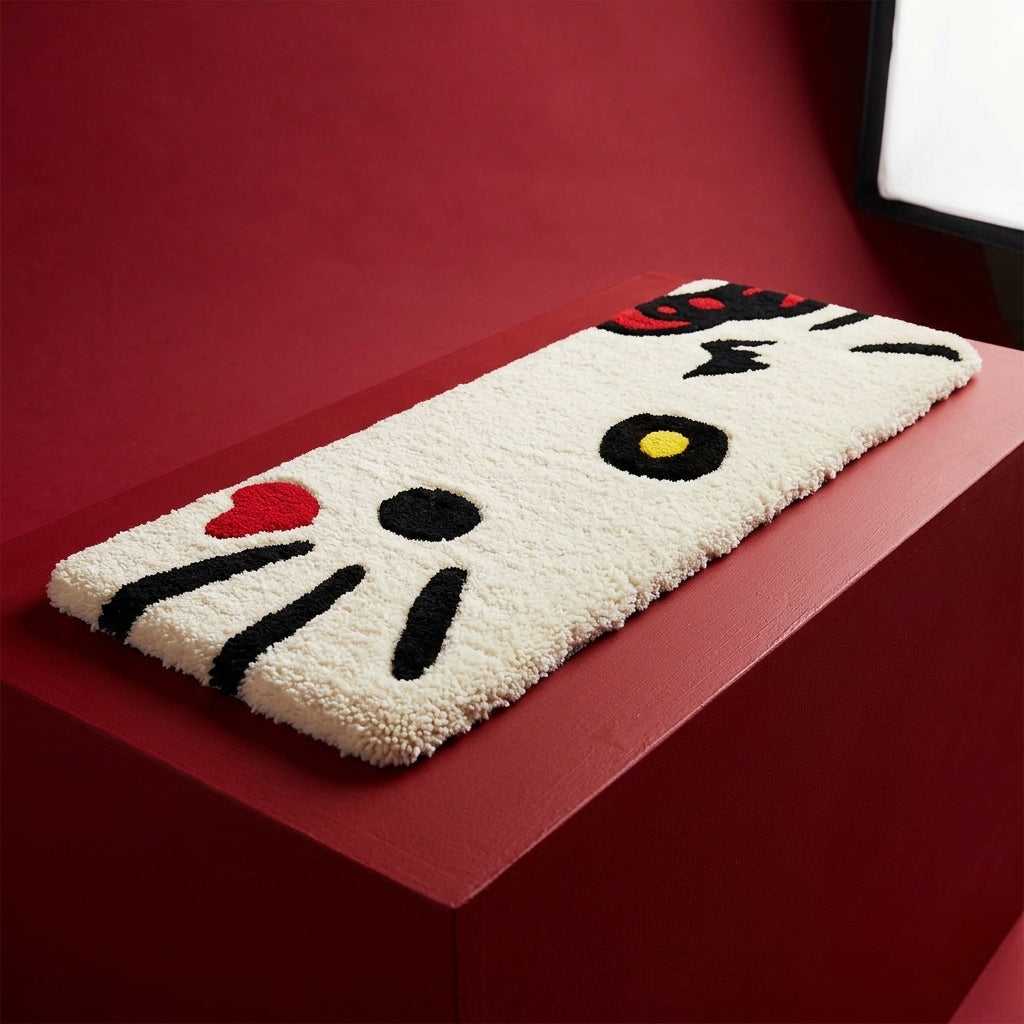 Red Hello Kitty Special Keyboard Rug