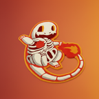 Charmander Skeleton Pokemon Rug