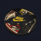 Nike Inspired Sneaker Collage Rug – Streetwear Round Hype Tufted Rug