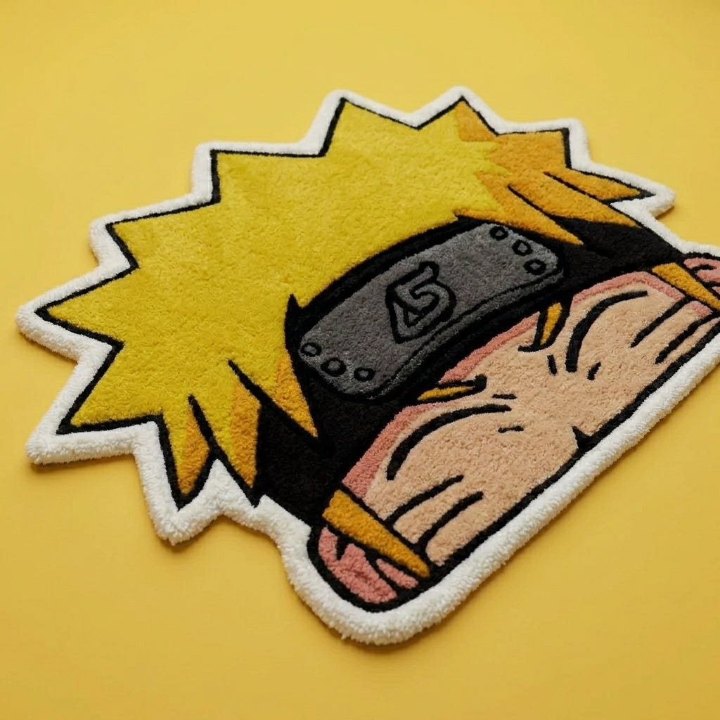 Naruto Uzumaki Hand tufted Rug