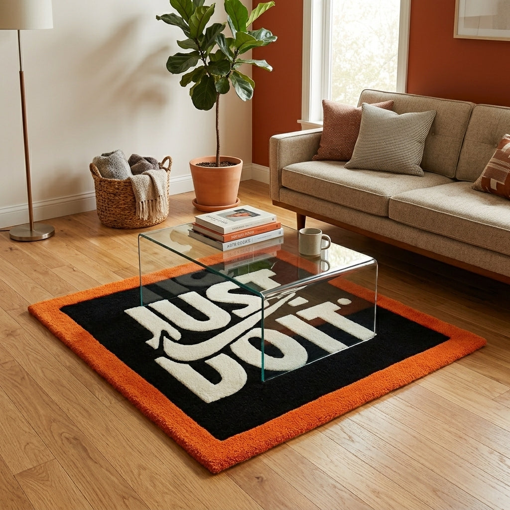 Just Do It Hand-Tufted Rug