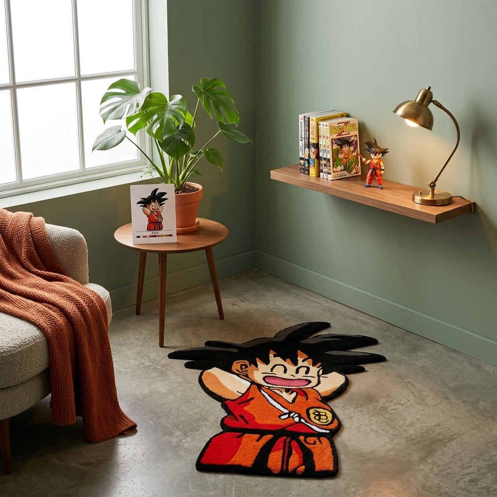 Kid Goku Tufted Rug