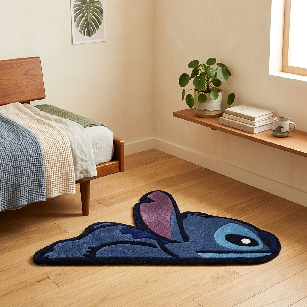 Stitch Shaped Accent Rug