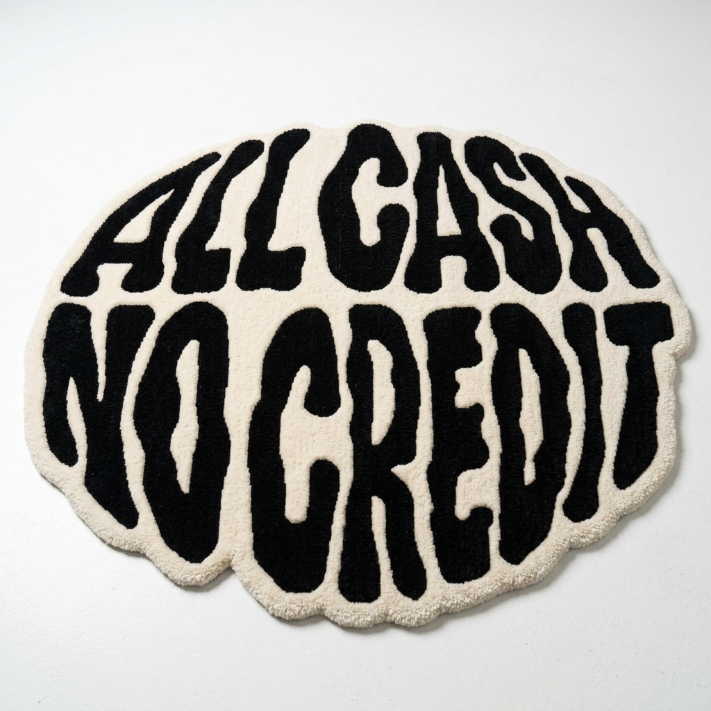 All Cash No Credit Rug