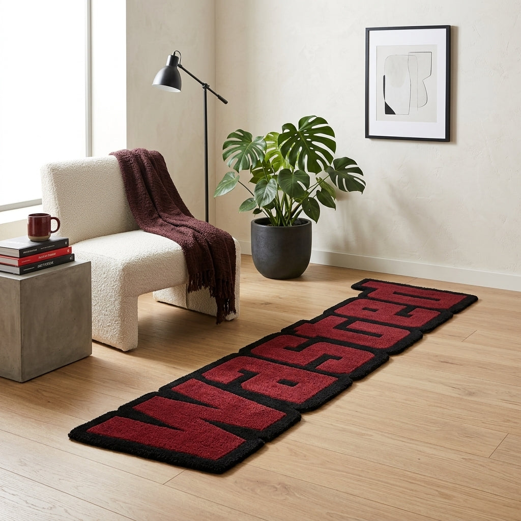 WASTED Statement Rug by Just Rugs