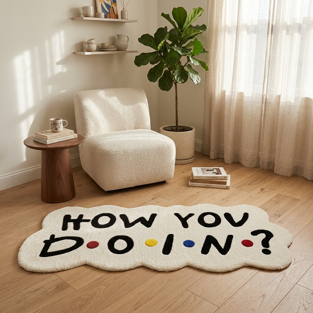 How You Doin’? — Hand-Tufted Accent Rug