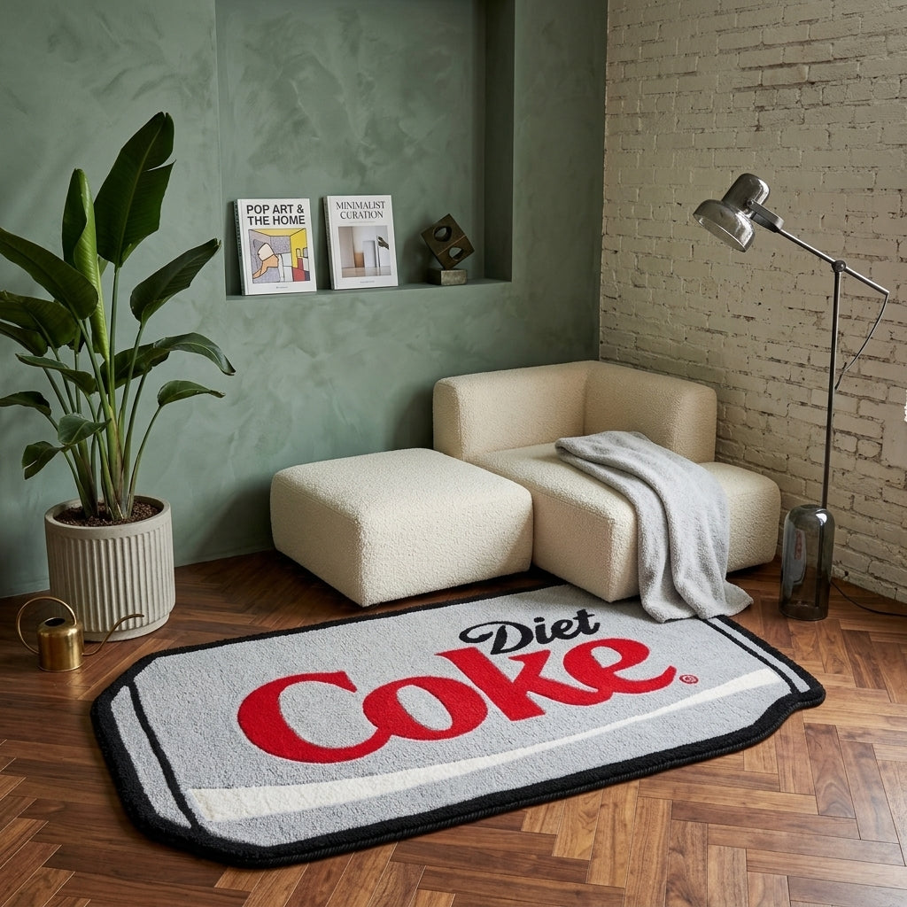 Diet Coke Can Rug