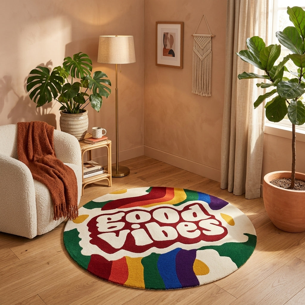 Good Vibes Tufted Rug