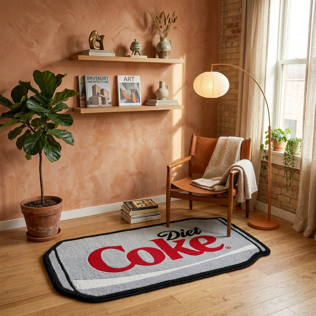 Diet Coke Can Rug