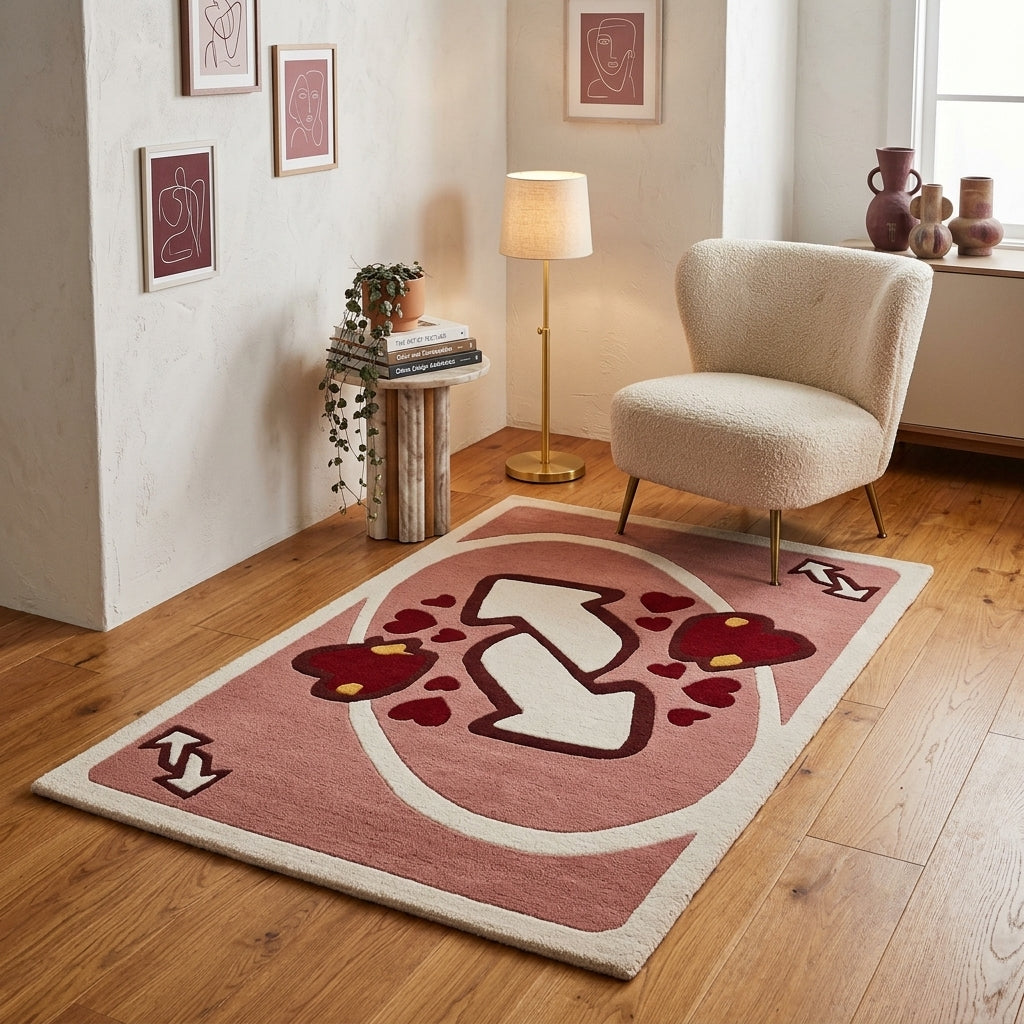 Shuffle Heart Bloom Rug