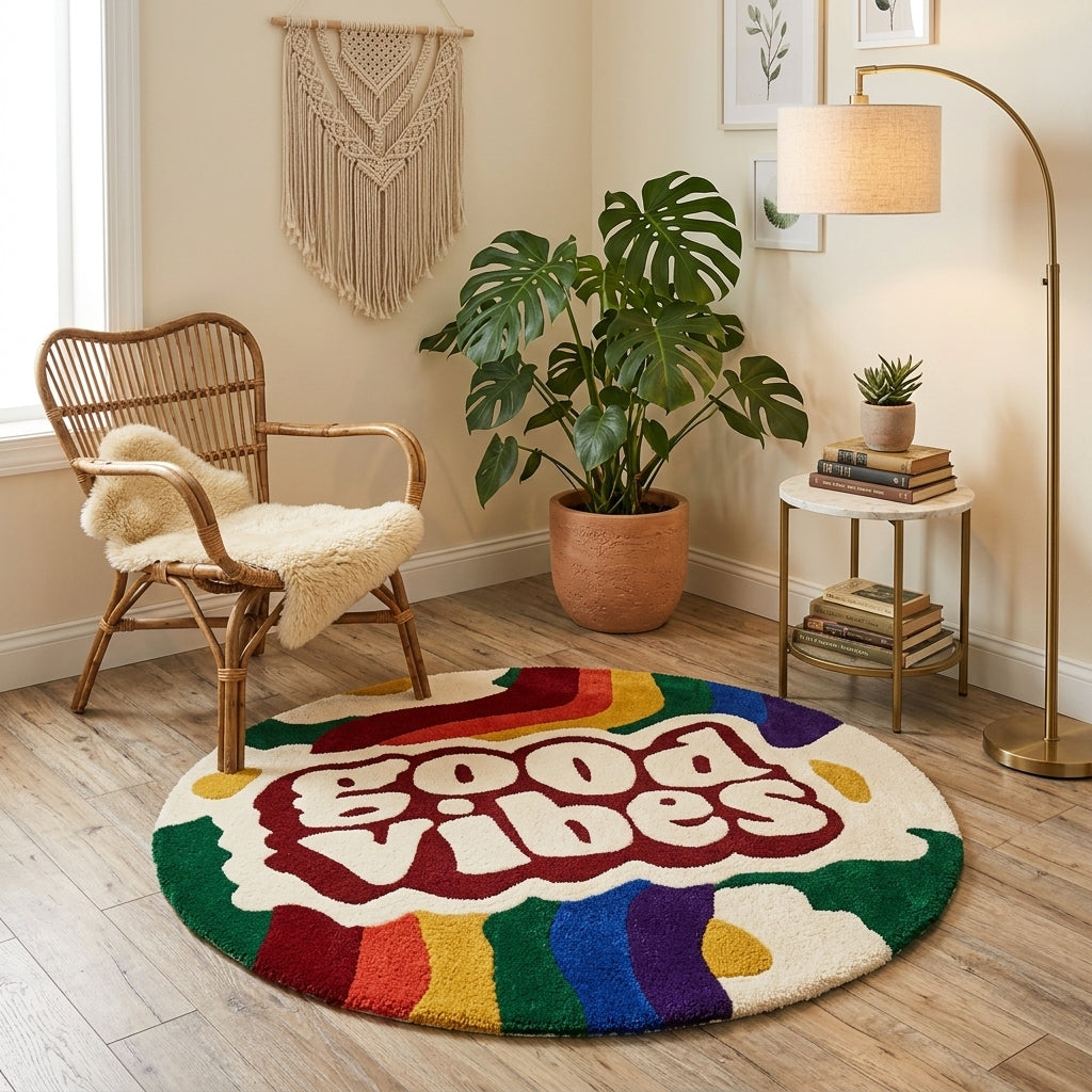 Good Vibes Tufted Rug