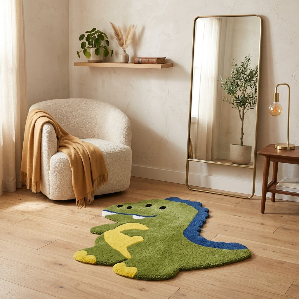 Dino Roar Tufted Rug