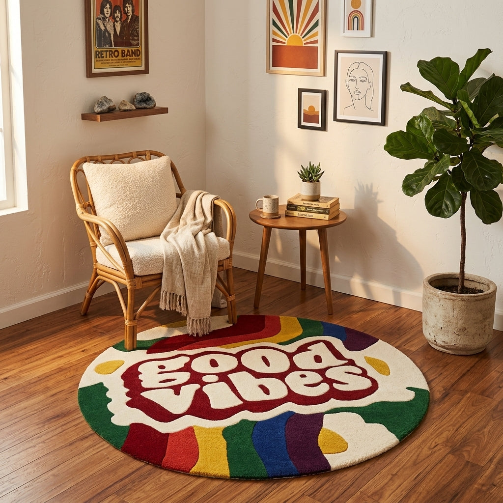 Good Vibes Tufted Rug