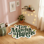 Too Matcha to handle- Aesthetic girls rug