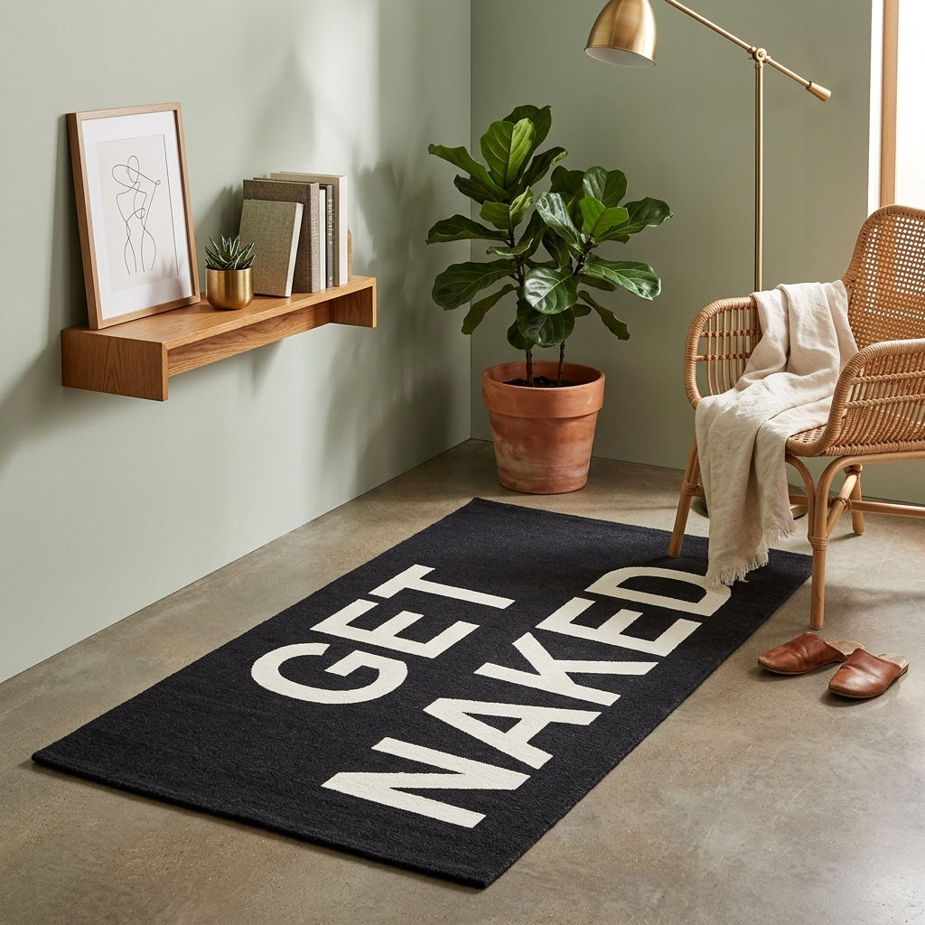 Get Naked Tufted Rug